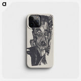 Dr. Ludwig Binswanger - エルンスト ルートヴィヒ キルヒナー Phone Case.