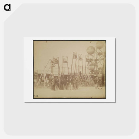 アートポストカード-Fête des Invalides
 - ウジェーヌ アジェ Postcard.