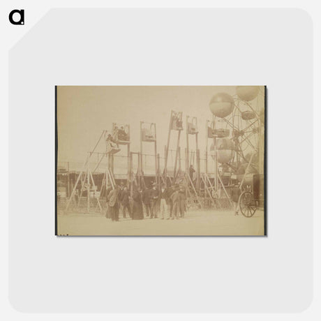 アートポストカード-Fête des Invalides
 - ウジェーヌ アジェ Postcard.