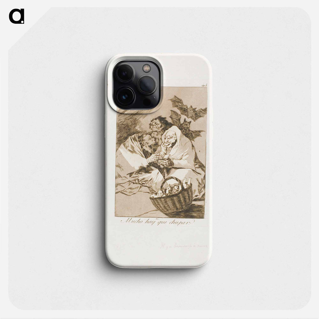 There is Plenty to Suck - Francisco de Goya Phone Case.