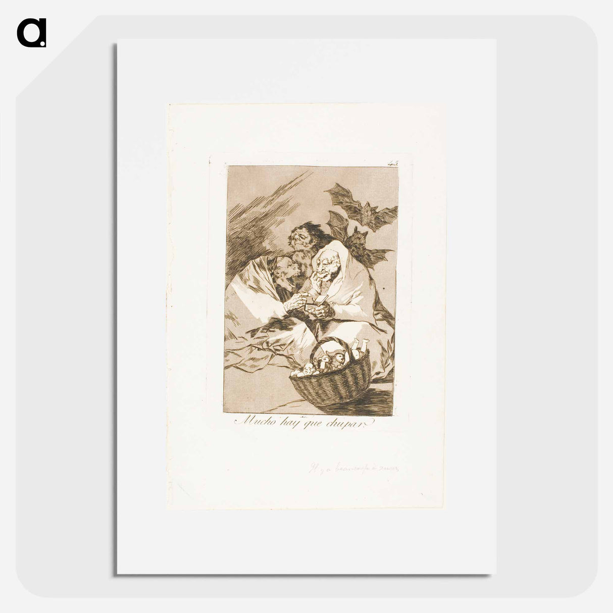 There is Plenty to Suck - Francisco de Goya Poster.
