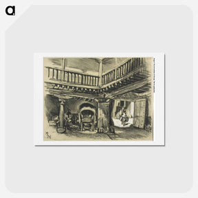 アートポストカード-The Inn of Cervantés, Toledo
 - ジョセフ ペネル Postcard.