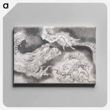 Dragon - 葛飾 北斎 Canvas.