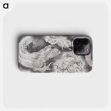 Dragon - 葛飾 北斎 Phone Case.