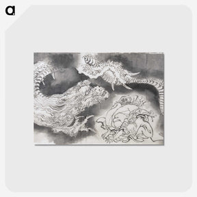 2-67_Katsushika-Hokusai_postcard