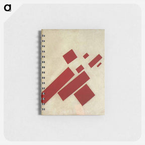 アートメモ帳-Suprematism with Eight Red Rectangles - カジミール マレーヴィチ Memo.