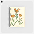 アートメモ帳-Calendula officinalis
 - マリア ジビーラ メーリアン Memo.