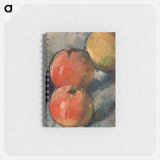 Three Apples - ポール セザンヌ Memo.