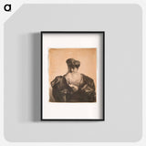 Head and Torso of Seated Old Man - Rembrandt van Rijn Poster.