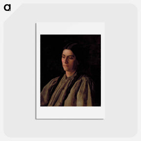 アートポストカード-Mother (Portrait of Annie Williams Gandy) - トーマス エイキンズ Postcard.