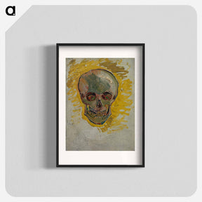 アートポスター-Skull - フィンセント ファン ゴッホ Poster.