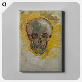 アートパネル-Skull - フィンセント ファン ゴッホ Canvas.