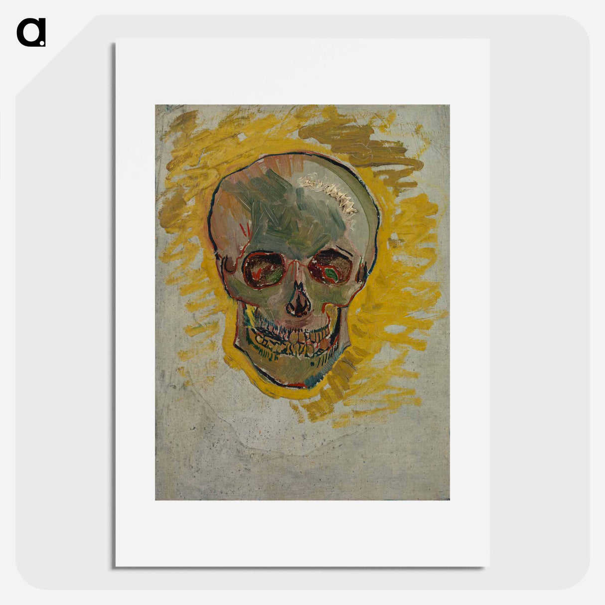 Skull - Vincent van Gogh Poster.