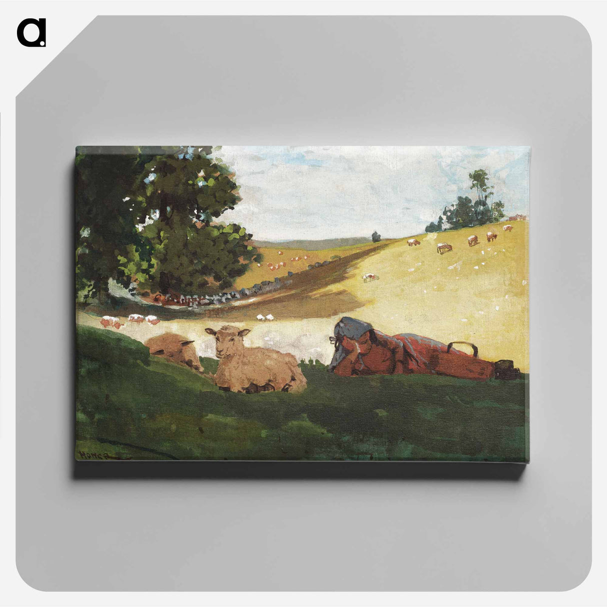 Warm Afternoon - Winslow Homer Canvas.