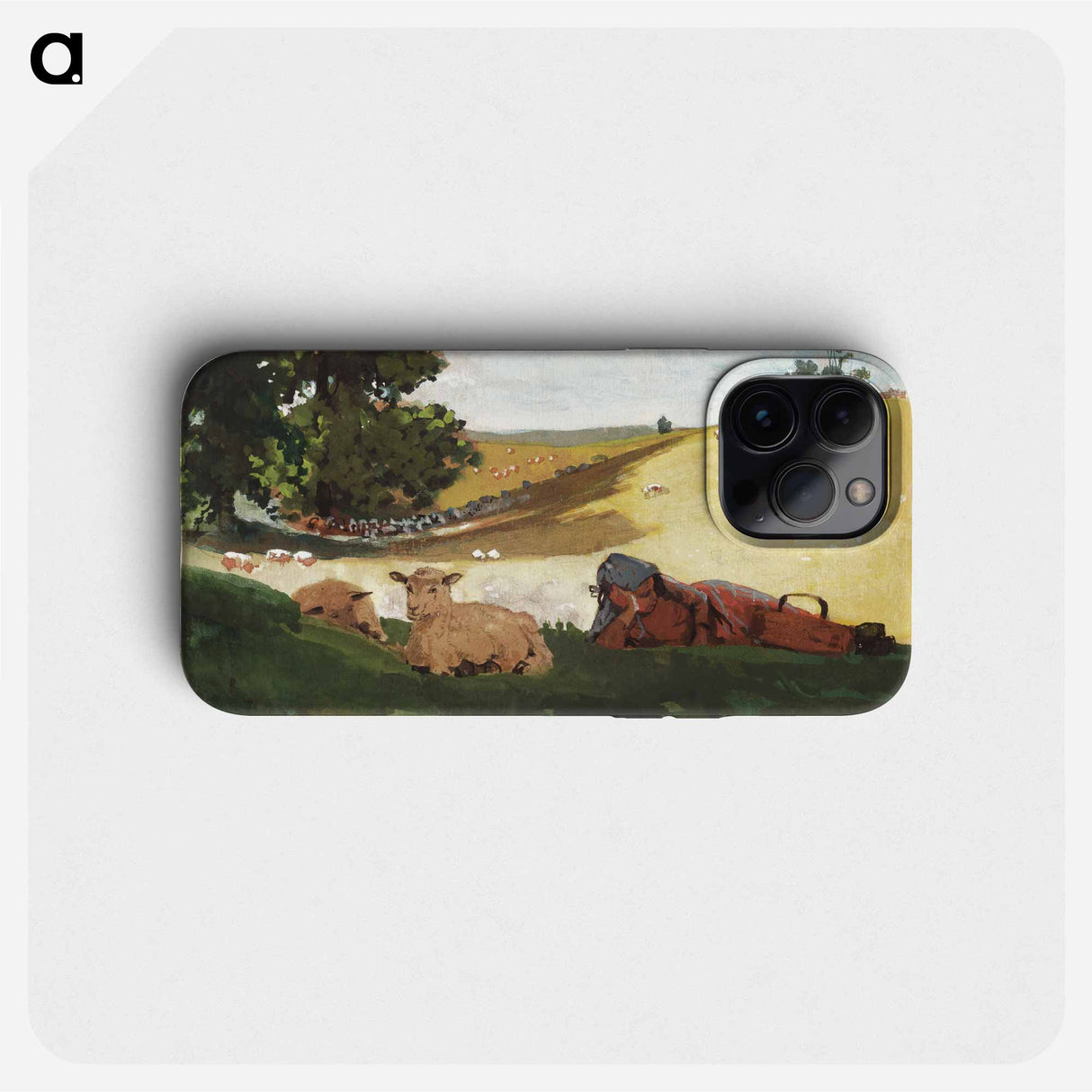 Warm Afternoon - Winslow Homer Phone Case.