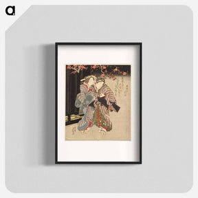 アートポスター-Fukagawa Courtesan and a Maid at Night
 - イェール大学アートギャラリー Poster.