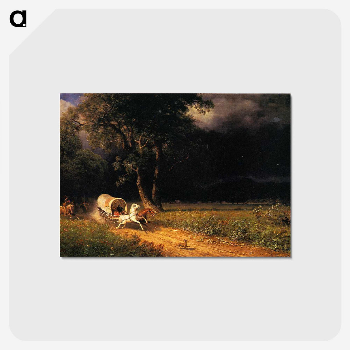 2-68_Albert-Bierstadt_postcard