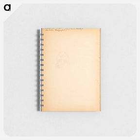 アートメモ帳-(unknown) part of a sketchbook - アルバート エーデルフェルト Memo.
