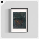 Head of a man in a hat - アーノルド ピーター ワイズ クビンチャン Poster.