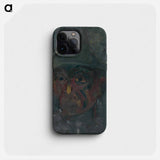 Head of a man in a hat - アーノルド ピーター ワイズ クビンチャン Phone Case.
