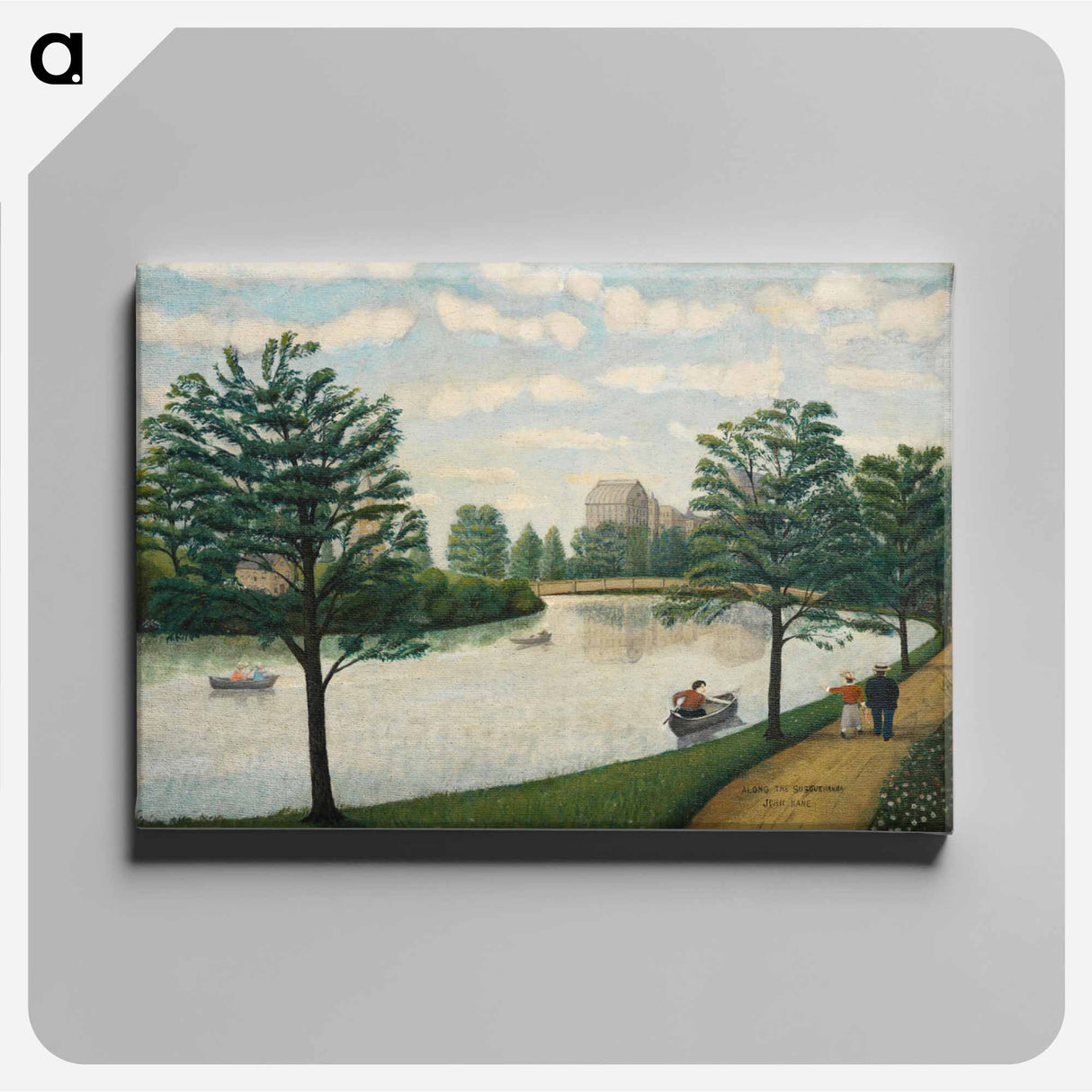 アートパネル-Along the Susquehanna
 - バーンズ・コレクション Canvas.
