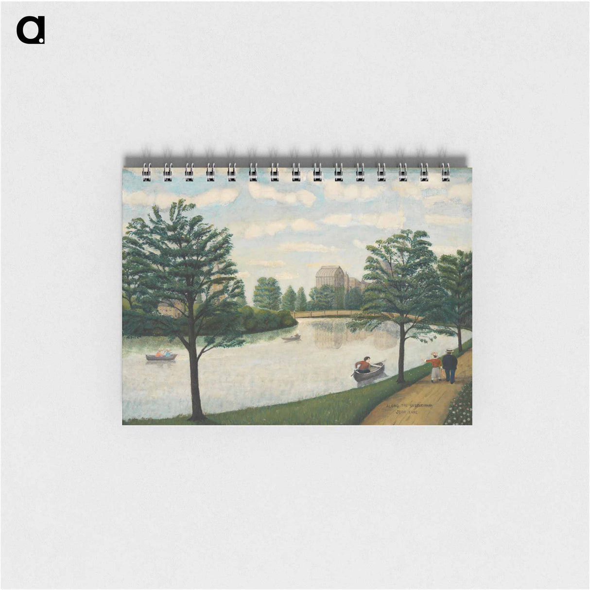 アートメモ帳-Along the Susquehanna
 - バーンズ・コレクション Memo.