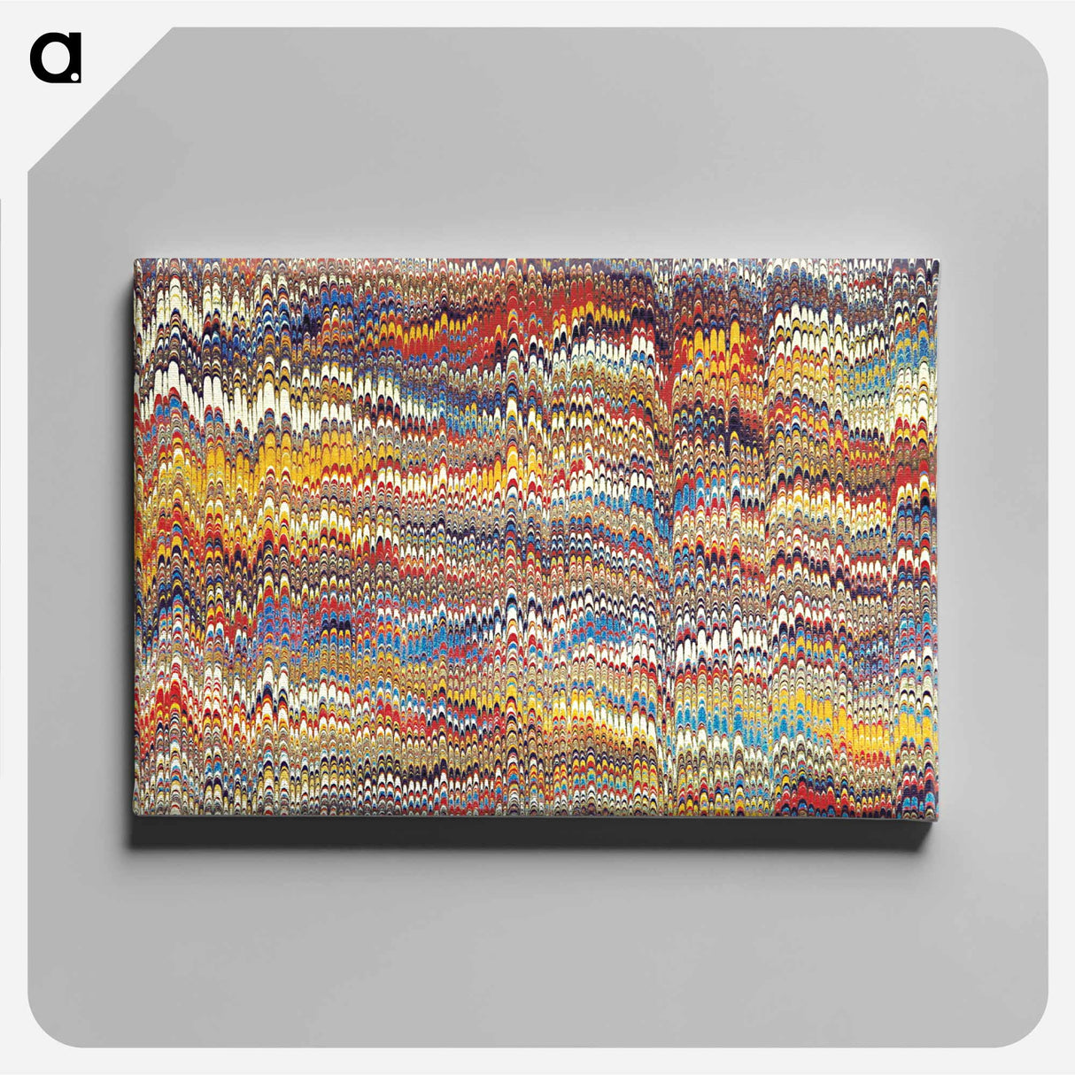 アートパネル-Glitch Pattern Background
 - 大英図書館 Canvas.