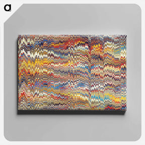 アートパネル-Glitch Pattern Background
 - 大英図書館 Canvas.
