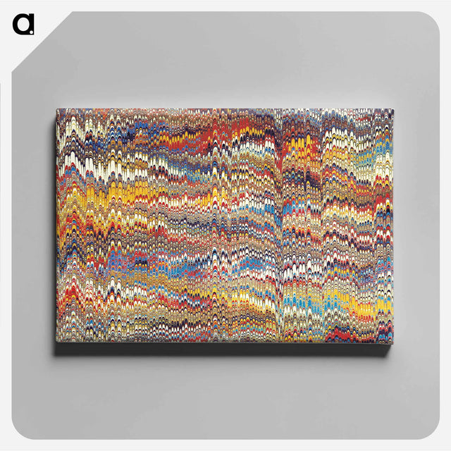 アートパネル-Glitch Pattern Background
 - 大英図書館 Canvas.