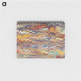 アートメモ帳-Glitch Pattern Background
 - 大英図書館 Memo.