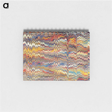 アートメモ帳-Glitch Pattern Background
 - 大英図書館 Memo.