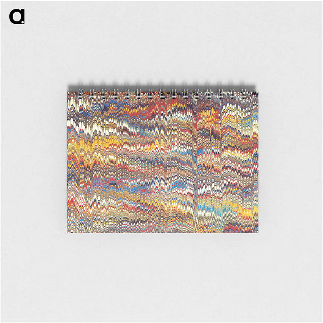 アートメモ帳-Glitch Pattern Background
 - 大英図書館 Memo.