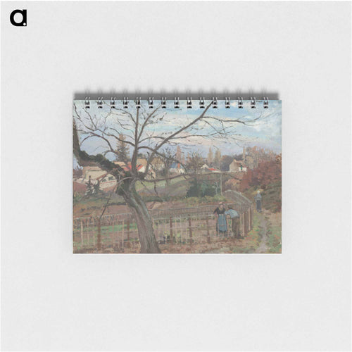 The Fence - Camille Pissarro Memo.