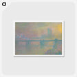 アートポストカード-Charing Cross Bridge, London - クロード モネ Postcard.