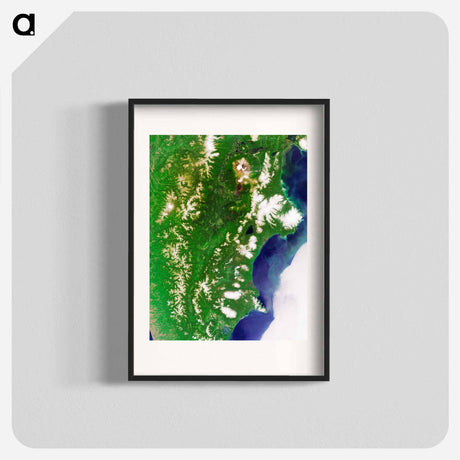 アートポスター-Kamchatka Peninsula
 - 上空からの地球 Poster.