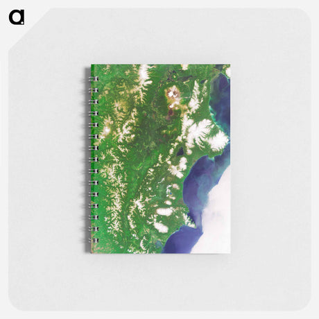 アートメモ帳-Kamchatka Peninsula
 - 上空からの地球 Memo.