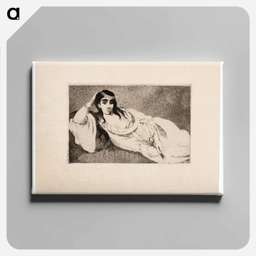 Odalisque - エドゥアール マネ Canvas.