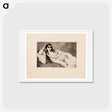 アートポストカード-Odalisque - エドゥアール マネ Postcard.