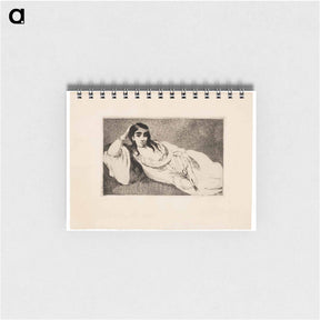 アートメモ帳-Odalisque - エドゥアール マネ Memo.