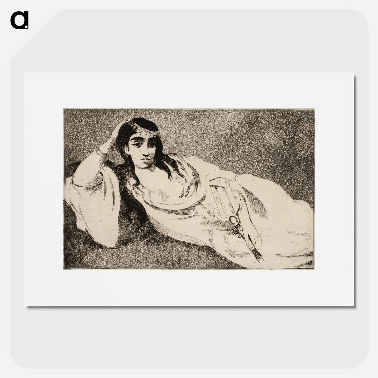 Odalisque - エドゥアール マネ Poster.
