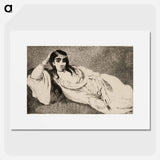 Odalisque - エドゥアール マネ Poster.