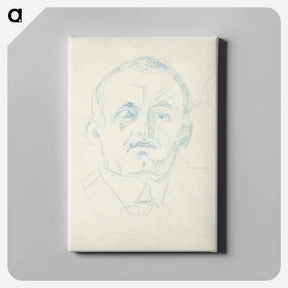 アートパネル-Self–Portrait - エドヴァルド ムンク Canvas.