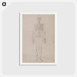 アートポストカード-Human Skeleton, Anterior View
 - ジョージ スタッブス Postcard.