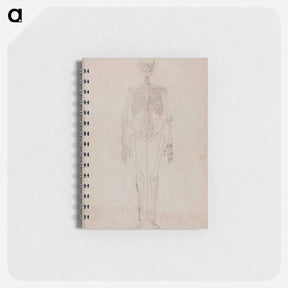 アートメモ帳-Human Skeleton, Anterior View
 - ジョージ スタッブス Memo.