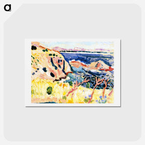 アートポストカード-Seascape - アンリ マティス Postcard.