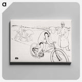 アートパネル-Cycle Michael - アンリ ド トゥールーズ ロートレック Canvas.