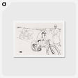 アートポストカード-Cycle Michael - アンリ ド トゥールーズ ロートレック Postcard.