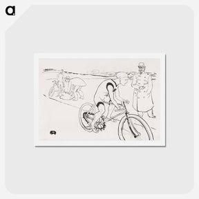 アートポストカード-Cycle Michael - アンリ ド トゥールーズ ロートレック Postcard.