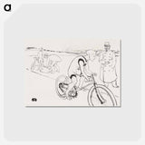 アートポストカード-Cycle Michael - アンリ ド トゥールーズ ロートレック Postcard.