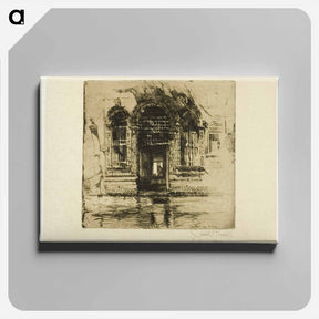 アートパネル-Doorway, Venice
 - ジョセフ ペネル Canvas.